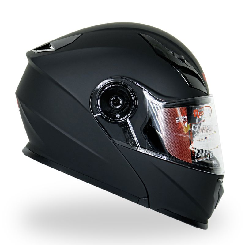 کلاه کاسکت فک متحرک ردلاین مدل 939 matt blk lose